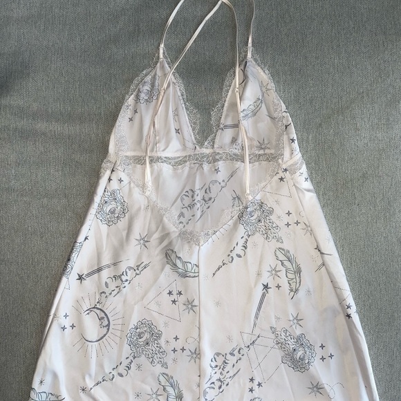 White Satin Slip Night Dress - Victoria’s Secret - Picture 3 of 5